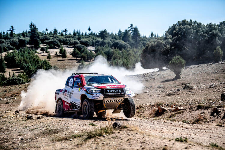 VICTORY FOR TOYOTA GAZOO RACING SA’S DE VILLIERS/HARO IN MOROCCO
